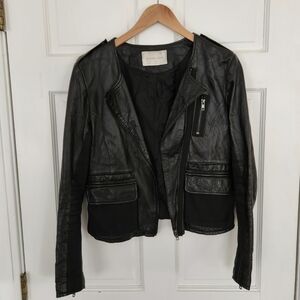 Selected/Femme Tina Leather Jacket
